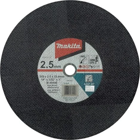DISCHI PER TRONCATRICE 355X2,5mm FORO 25,4mm 5 PEZZI B-49448-5