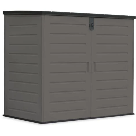 Armadio in resina Multibox 1170 L - 140x82x124cm. Struttura e pavimento in acciaio inclusi