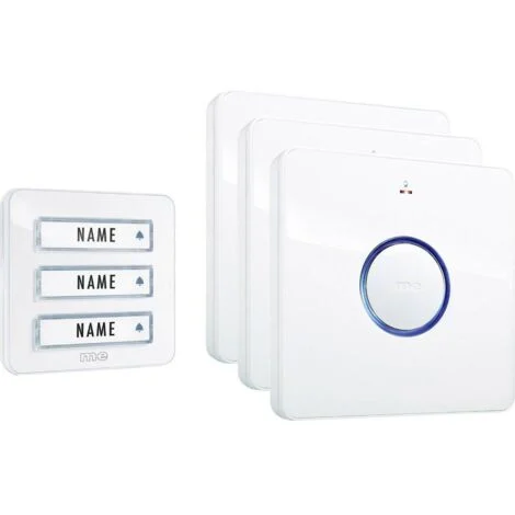m-e modern-electronics 41097 Campanello senza fili Kit completo