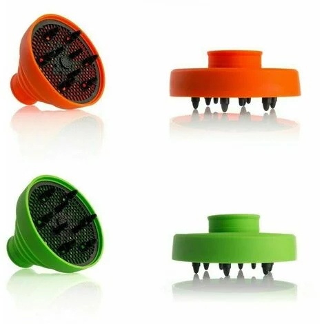 DIFFUSORE UNIVERSALE PER PHON ASCIUGACAPELLI IN SILICONE DA VIAGGIO PIEGHEVOLE
