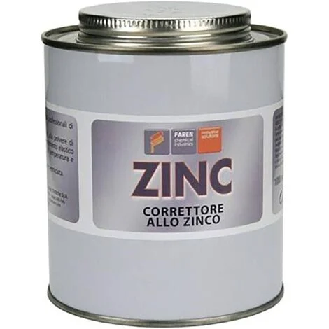 ZINCO LIQUIDO DA 0,750 ML PRONTO ALL'USO FAREN