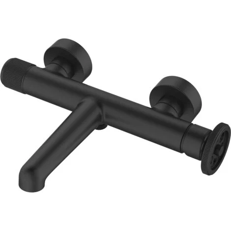 Essebagno Indus miscelatore bagno-doccia meccanico nero
