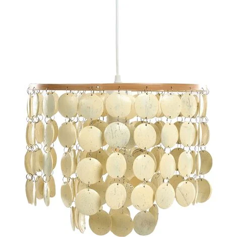 Lampadario a sospensione in stile Boho Luce Beige Parangi