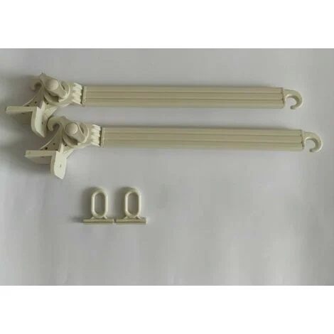Braccetti per Tende da Sole in Alluminio 70 cm Coppia Kit con Occhioli Vari Colori