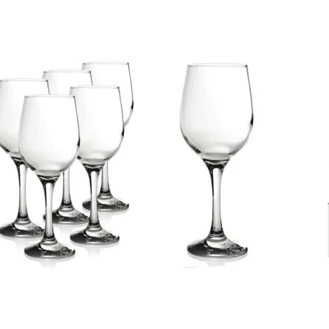 SET 6 CALICI BACCO DA VINO CON CAPIENZA DA 480 CC