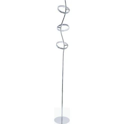 Lampada da terra in alluminio 15W "GARLAND HOLLYWOOD"