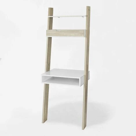 SoBuyLibreria,scaffale Scala ,mensola angolare,scaffale componibile,scrivania , FRG111-WN
