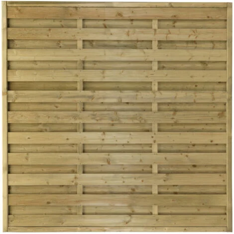 Pannello Frangivista da Giardino 90x180 cm in Legno Impregnato