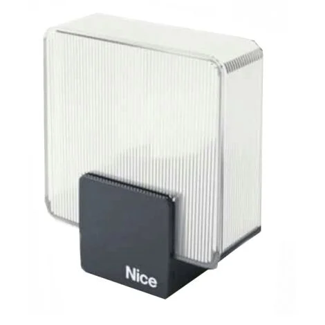 Lampeggiante LED NICE ELAC per automazione 230V con antenna integrata 433 Mhz