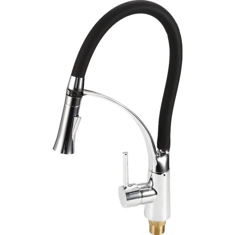 Miscelatore da cucina Miscelatore per lavabo girevole a 360 ° con accessori per lavello dal design moderno
