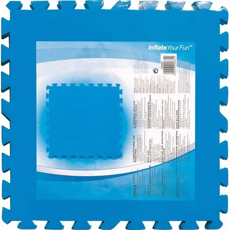 Mattonella in polietilene per piscina Confezione 8 pz Misure 50x50 cm (58220)