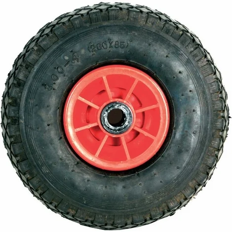 Ricambi - Ruota Pneumatica per Carrello Portapacchi260 mmForo 20 mm