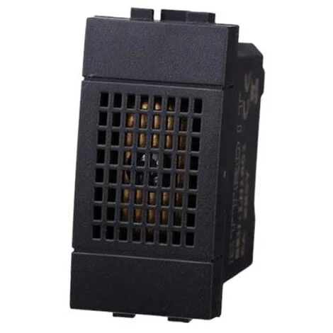 Ettroit Serie Space Suoneria 6a 220vNero Compatibile Bticino Living LN1601
