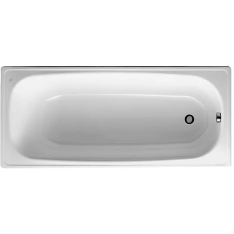 Jika (Groupe Roca) Vasca da bagno Riga, diritta, 160 x 70 cm, acciaio smaltato, bianco (H2340600000001)