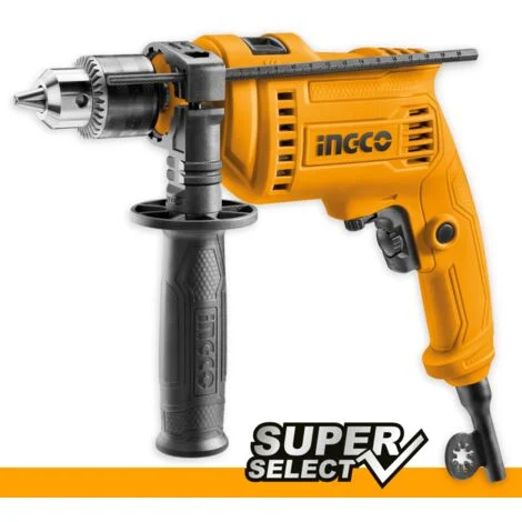 Trapano a Percussione 680W INGCO con velocita regolabile 3000 rpm Mandrino 13 mm