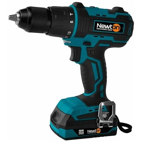 NEWTON Trapano avvitatore a percussione 18v litio 2,0 ah, motore brushless
