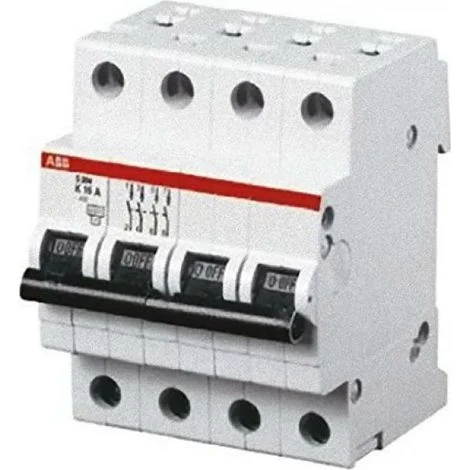 Abb s204 c63 interruttore automatico modulare6ka4 poli s551113