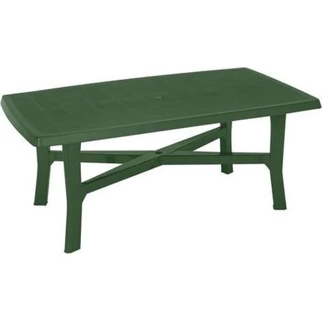 Tavolo da esterno Senna Verde 180x100
