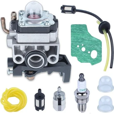 Kit carburatore per motore Honda GX25 GX35 FG110 HHT35 HHT25, carburatore ADEFOL + guarnizione + filtro + tubo carburante + filtro aria + candela + lampadina 9 in 1 parti di ricambio