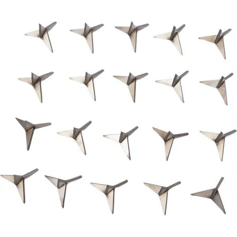 20 pezzi chiodi antiforatura per pneumatici per automobili leggeri chiodi antiforatura per pneumatici per auto triangolari chiodi antiforatura per pneumatici per auto chiodo antiforatura per pneumatic