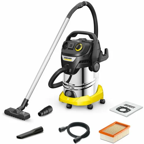 Karcher KWD 6 P Aspiratore Professionale Secco e Bagnato 30 L 1300 W
