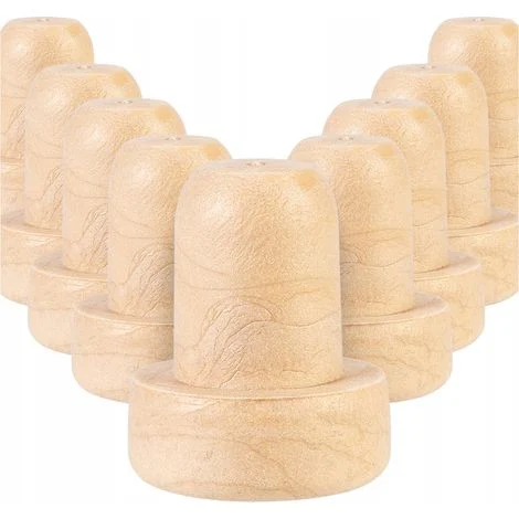 50x ANGOLI PER BOTTIGLIE DA 16 mm, TAPPI SINTETICI A FORMA DI FUNGO PER BOTTIGLIE DI VINO E LIQUORI