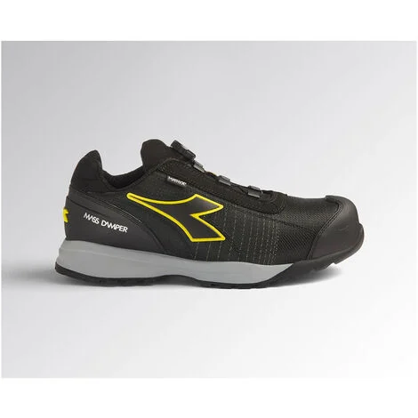 Scarpe antinfortunistiche Diadora Glove MDS Matryx Quick Low S3 HRO SRC ESD - 48 - Nero