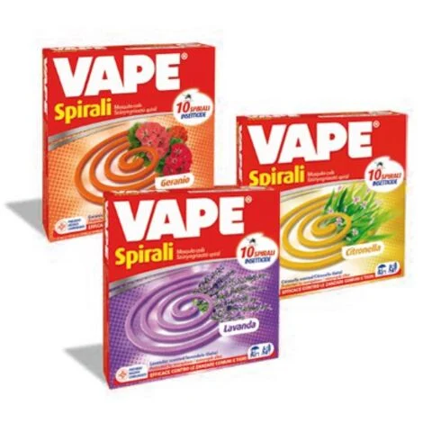 Vape Spirali Profumate Assortite