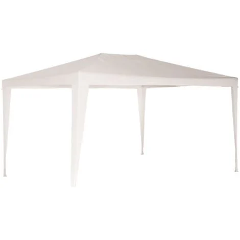 GAZEBO DA GIARDINO mt 3 x 4 - copertura colore bianco