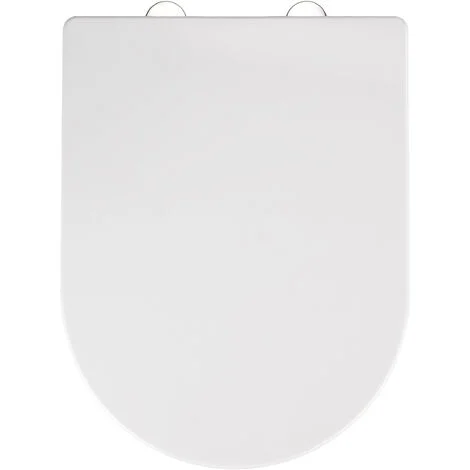 Wenko 22414100 Calla, copriwater in termoplastica Bianco, 35,5 x 47 x 10 cm
