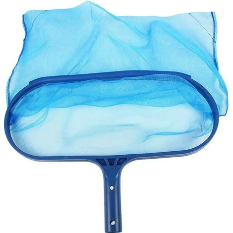 Pulizia della piscina, skimmer, skimmer per acque profonde, skimmer per foglie, strumento di pulizia, rastrello per foglie, senza manico
