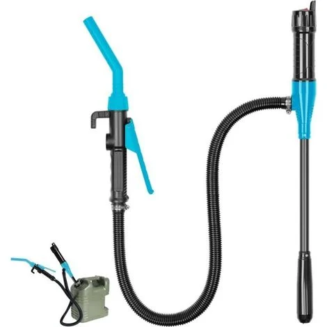 Pompa del carburante, pompa per benzina liquida a batteria, pompa di aspirazione, pompa a batteria, pompa per tanica, pompa di aspirazione automatica