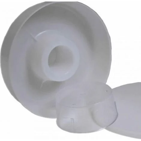 Nutritore cilindrico in plastica da 2l
