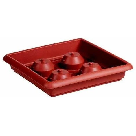 Sottovaso Med Quadro Coccio 45X45 Stefanpl