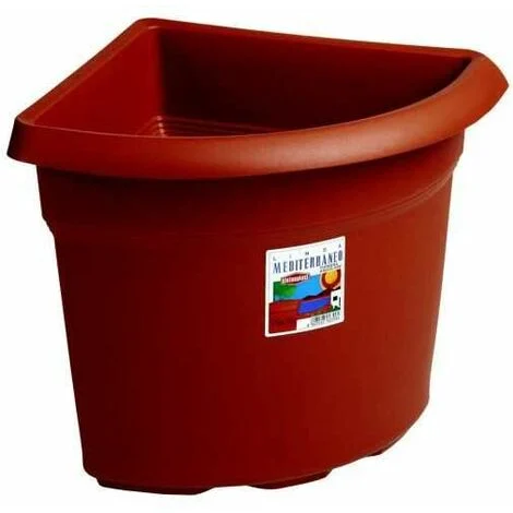 Vaso Med Angolare Coccio 45X45 h 40 Stefanpl