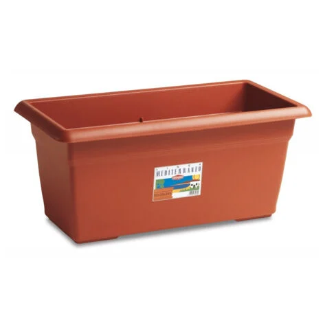 Vaso Med Rettangolare Coccio 60X32 h 28 Stefanpl