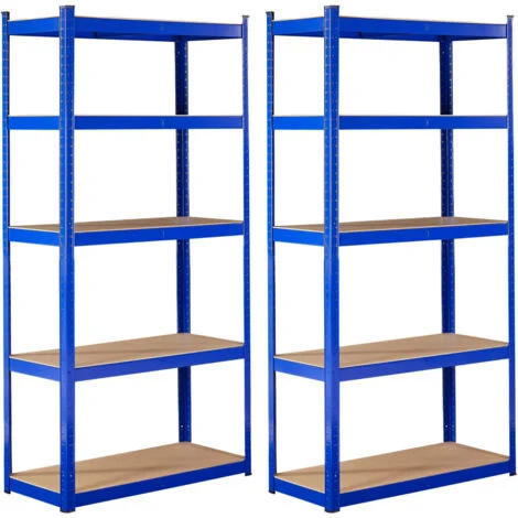 AREBOS Scaffalature Pesanti Scaffalature da Officina Scaffali da Ufficio MDF
