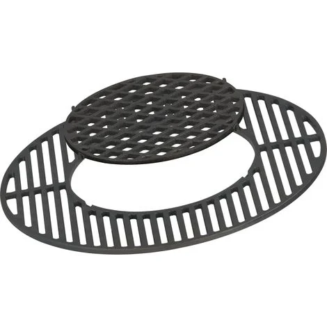 BBQ-Toro Sistema di griglia in ghisa Ø 54,5 cmSear Grate adatto per barbecue a sfera da 57 cm