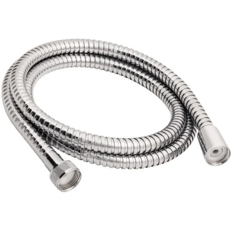 Schläfer 802590Flessibile doccia Flessibile Doccia Tubo Doccia Universale in Acciaio Inossidabile con Connettori in Ottone Universali G 1/2" ad Alta Pressione tubo doccia flessibile 1.75 metri