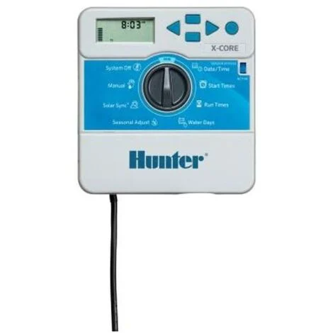 HUNTER X-CORE 8 - Centralina a 8 stazioni da interno