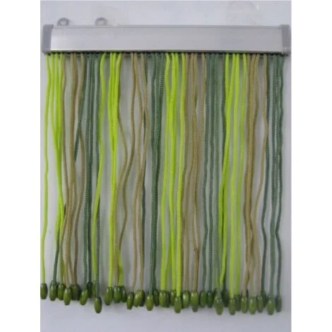 Tenda Moschiera Cordoncino 125xh240 cm - verde chiaro - 071-072-073