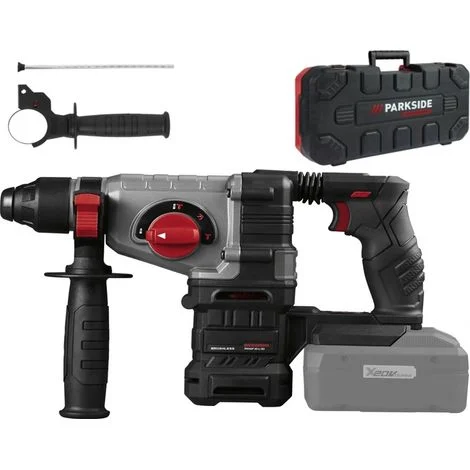 PARKSIDE SDS plus MARTELLO SENZA SPAZZOLE POTENTE 20V Ultimo modello C3