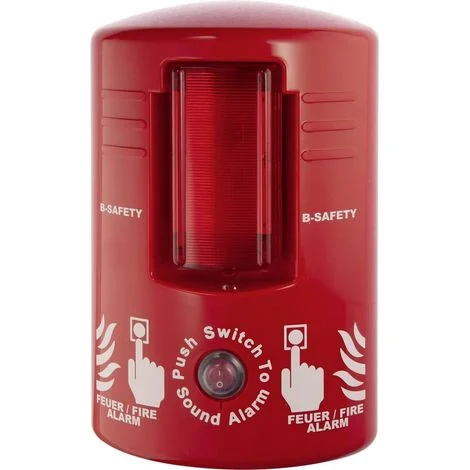 B-SAFETY TOP-ALARM Rilevatore di fuoco a batteria (L x A x P) 75 x 260 x 160 mm