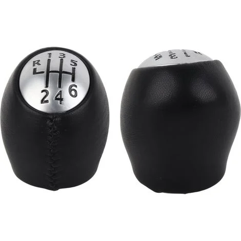 SUNXURY Eosnow,328650005R Pomello del cambio di ricambio per veicolo Pomello del cambio a 6 velocità adatto per Renault Megane III