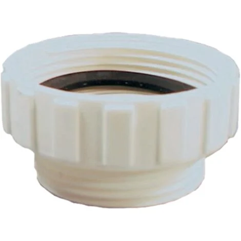 Schläfer 619811Riduzione Sifone in Plastica da1 1/2" a 1 1/4", Adattatore Universale per Tubo di Scarico e Sifone, Riduttore Scarico Lavandino, Riduzione per Sifoni Maschio/Femmina
