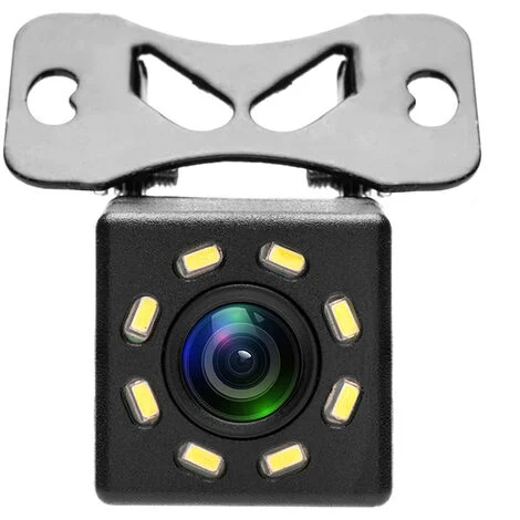 Telecamera Retromarcia Auto Camper Furgone 8 LED Visione Notturna CA02781