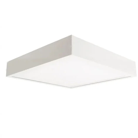 Plafoniera LED Soffitto Quadrata 22W Applique Luce Naturale 2000LM Moderna