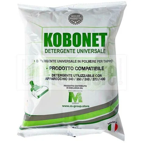 Polvere per tappeti folletto detergente 480g