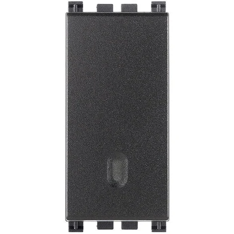 Vimar Arke interruttore illuminabile 1P 16A grigio 19001
