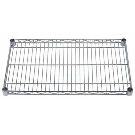Ripiano in filo cromato per scaffale scaffali componibile america cm 35x76